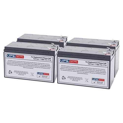 APC SMC3000I Smart-UPS C 3000VA LCD 230V Compatible Replacement Battery Set by UPSBatteryCenter