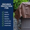 GREEN LIFESTYLE Heavy Duty Tarp Waterproof  Covers Supplies & Equipment (10x12) view 3
