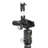 Vanguard VEO3T204ABP Aluminum Travel Tripod with Ball Head, Removeable Pan Handle, and Quick Shoe with Built-in Smartphone Holder view 3