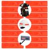 Hard Hat Reflective Stickers - Strong Adhesive & Durable, Glow in The Dark, 16 Count - Accessories for Men and Women view 2