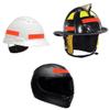 Hard Hat Reflective Stickers - Strong Adhesive & Durable, Glow in The Dark, 16 Count - Accessories for Men and Women view 3