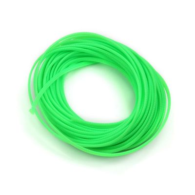 Aicosineg PET Expandable Braided Sleeving Wrap for Audio Video Home Device Automotive Wire Protect Cables 4mm 13m Green 1Pcs