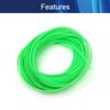 Aicosineg PET Expandable Braided Sleeving Wrap for Audio Video Home Device Automotive Wire Protect Cables 4mm 13m Green 1Pcs view 3