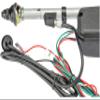URO Parts AUTA2050B Power Antenna Kit, Universal Power Antenna w/Black Mast; Includes mounting Hardware and Electrical connectors; for Vehicles with 0-30 Degree Body Slopes view 4