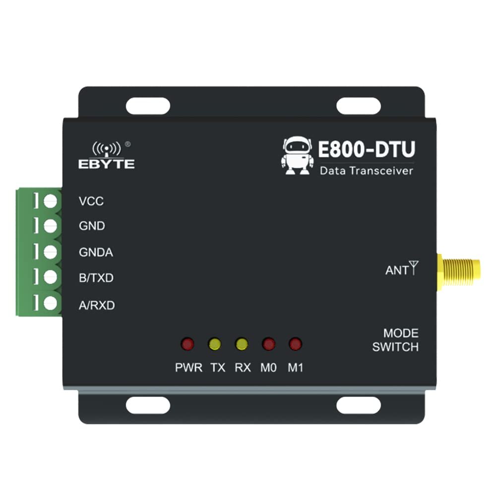 433MHz Industrial Grade RS232 Wireless Modem Radio Station EBYTE E800-DTU(433L30-232) 30dBm 8km Forward Error Correction Transceiver Transmitter Receiver