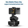 Mcoplus YT-1000 Remote Control Pan Tilt Head, Automatic Motorized Rotating Panoramic Head for Smartphones/DSLR Cameras/Action Cameras (Limited Weight Under 1kg) view 4
