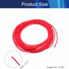 Aicosineg PET Expandable Braided Sleeving Wrap for Audio Video Home Device Automotive Wire Protect Cables 3mm 5m Red 1Pcs view 2
