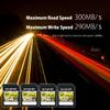 SUNEAST SDXC Card 256GB Up to 300MB/s UHS-II U3 V90 pSLC 4K 8K ULTIMATE PRO Professional Memory Card SE-SDU2256GA300 view 2