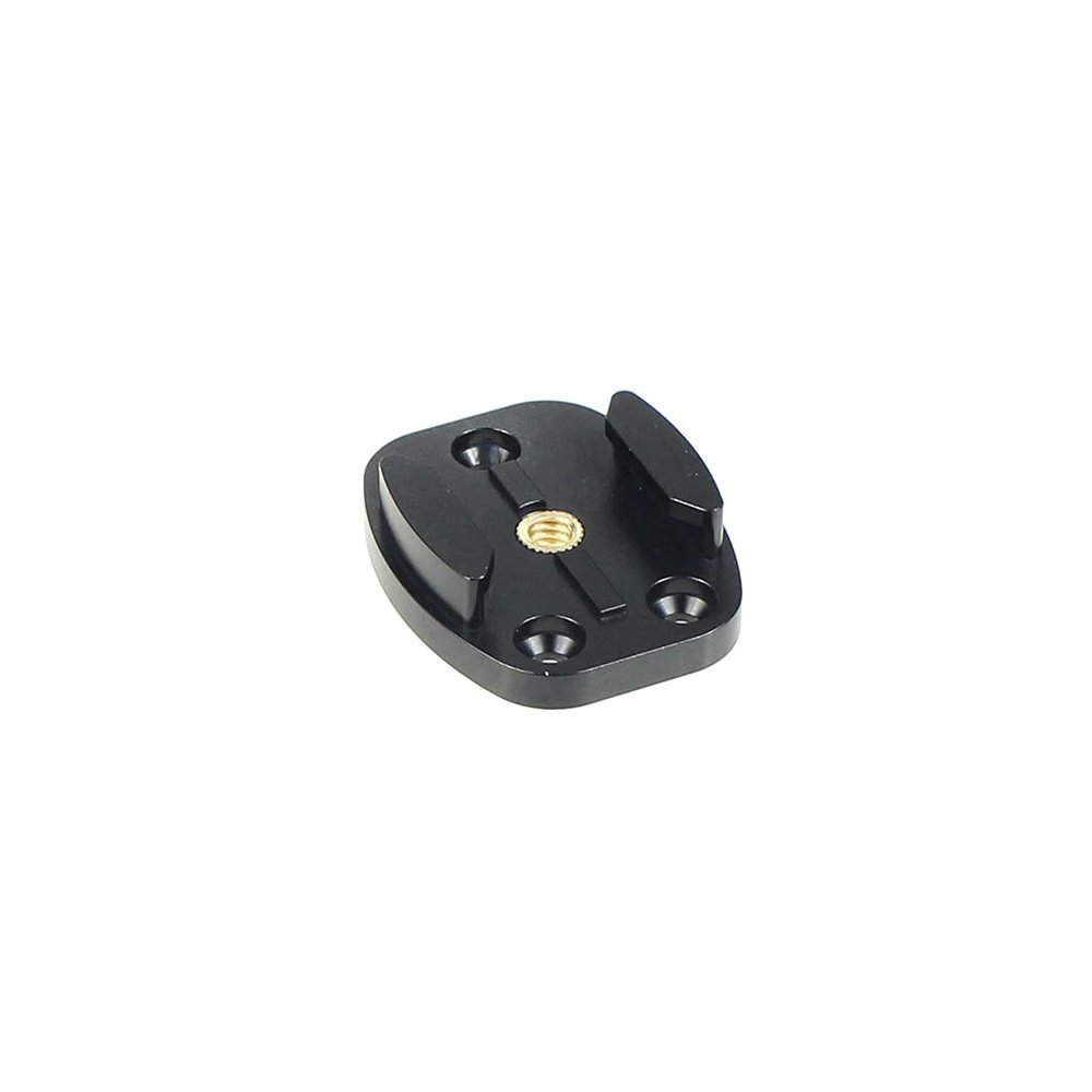 BGNing 1/4" Screw Hole Aluminum Quick Release Tripod Mount Buckle Base Sports Camera Interface Adapter for Action Camera Accessories