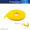 Aicosineg PET Expandable Braided Sleeving Wrap for Audio Video Home Device Automotive Wire Protect Cables 10mm 3m Yellow1Pcs view 2