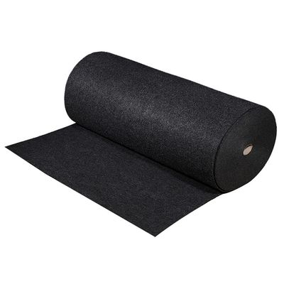DirectNine Basics Speaker Grill Cloth Polyester Fiber Audio Stereo Dustcloth Subwoofer Box Sound-Absorbing Board Clothes Anti-Seismic Blanket Felt GrayBlack (1x0.5m, Black), 1.0x0.5m39.4x19.7