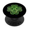 Shamrock, Celtic Knot, Irish Clover, St. Patricks Day, Celts PopSockets Adhesive PopGrip view 1