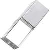 HONGPAS New Crystal Transparent Rectangle Genuine USB Flash Drive 3.0 LED Lighting Memory Stick Birthday Wedding Gift Pen Drive,Silver (8GB) view 1