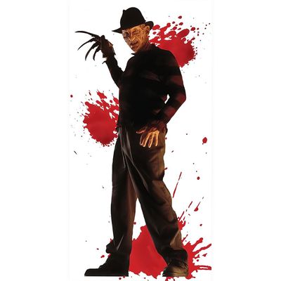 A Nightmare on Elm Street? Paper Scene Setters - 33.5"x65" (1 Count) - Spooky Wall D?cor Perfect for Halloween & Horror Fans