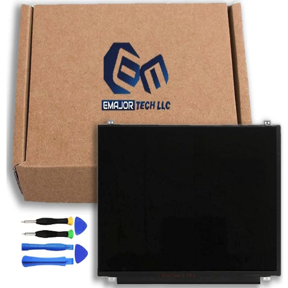 EM EMAJOR TECH New Screen Replacement for HP 15-BS029LA 1366X768 WXGA HD Non-Touch LCD LED Display with Tools