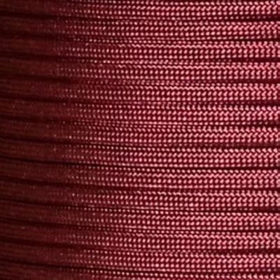 US Ropes Tactical Nylon Micro Cord 1.18mm X 125ft Lightweight Braided Cord (3/64" Diameter) on Spool Camping Boating Home Fishing Garden Jewelry 90lb Test Breaking Load (Burgundy)