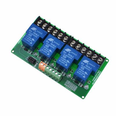 30A 1 2 4 Channel Relay Module High Low Level Trigger Optocoupler Isolation Load DC 30V AC 250V 30A PLC Industrial Control for Automation Equipment Control (4-Channel 5V)
