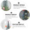 Uonlytech Christmas Led Night Light Glass Dome Cover Xmas Decorative Lamp for Festive Atmosphere USB Powered Desktop Ornament for Holiday Parties and Home Decor Random Style view 4