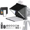 LENSGO Portable Teleprompter for iPad Tablet Smartphone DSLR Camera 7.9'', APP Compatible with iOS & Android System for Online Teaching Vlog Live Streaming Interview (TC7 for phond/ipad/Camera) view 1