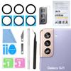 2PCS Back Rear Camera Lens Glass Replacement, for ASDAWN Back Lens Glass for Samsung Galaxy S21 / S21 Plus All Carriers with Free Lens Film + Installation Manual + Repair Tool Set view 1