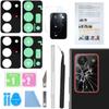 2PCS Galaxy Note 20 Ultra Back Rear Camera Lens Glass Replacement Back Lens Glass for Samsung Galaxy Note 20 Ultra 6.9 inches All Carriers with Free Lens Film + Installation Manual + Repair Tool Set view 1