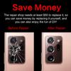 2PCS Galaxy Note 20 Ultra Back Rear Camera Lens Glass Replacement Back Lens Glass for Samsung Galaxy Note 20 Ultra 6.9 inches All Carriers with Free Lens Film + Installation Manual + Repair Tool Set view 4