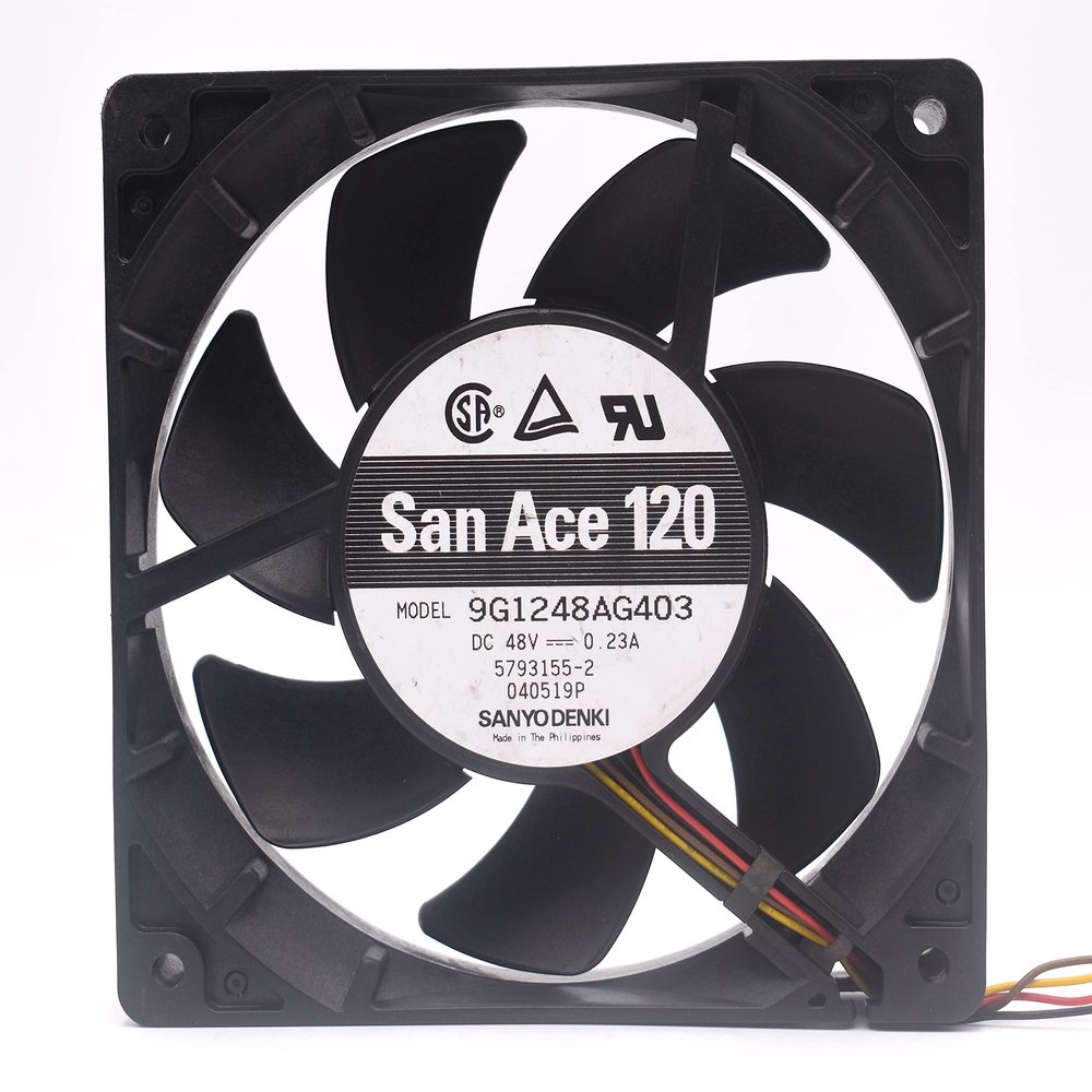 9G1248AG403 48V 0.23A 12CM 4-Wire Inverter Fan