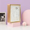SIWEME 3D Paper Carving Light Box LED Night Light Lamp 3D Paper Cut Light Creative Shadow Box Kids Bedroom Decor Creative Gift Items for Girls (Ballet) view 4
