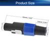 Heyiarbeit SpeakOn Speaker Adapter Connectors 4 Pole Plug Twist Lock - 6 Pack view 2