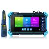 Rsrteng 8K IP Camera Tester with Cable Tracer, IPC-5200C Plus 8MP AHD CVI TVI SDI CVBS IP Camera Test 4K HD Display Video Monitor 5.4 inch IPS Touch Screen IPC Tester Support POE PTZ RS485 HDMI & VGA view 1
