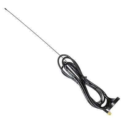 230MHz SMA-J 4.0dBi High Gain Omnidirectional Antenna WiFi VHF Antenna 2m Extension Cable SMA Male Magnet Base Sucker Antennas for CommunicationsTX230-XP-200