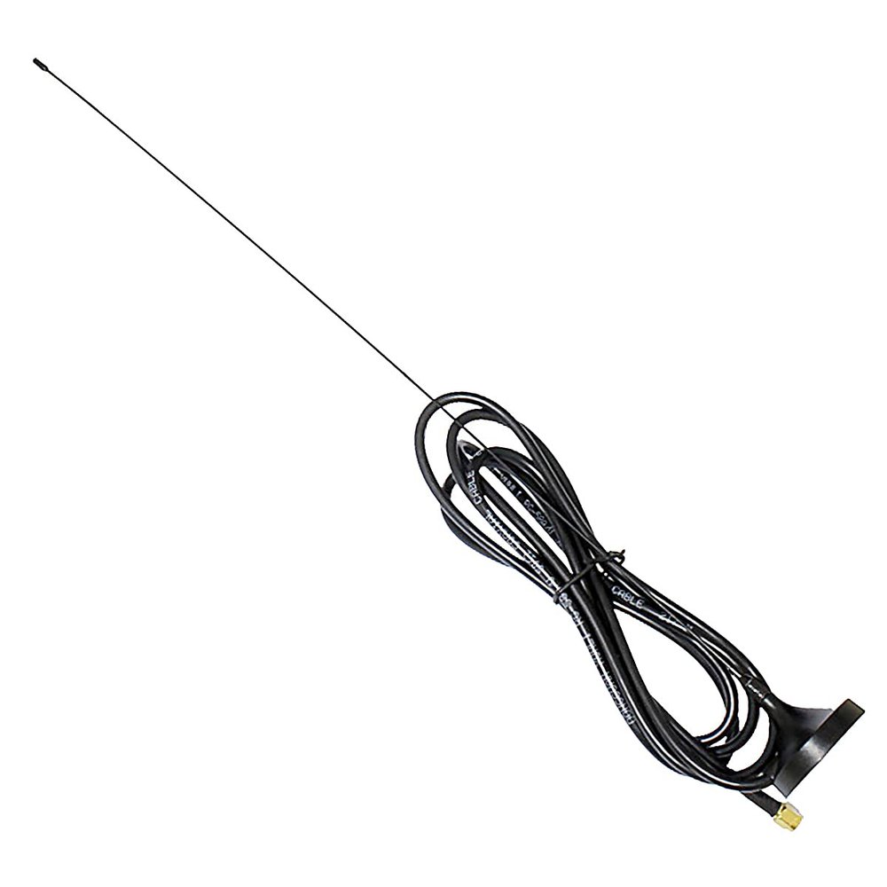 230MHz SMA-J 4.0dBi High Gain Omnidirectional Antenna WiFi VHF Antenna 2m Extension Cable SMA Male Magnet Base Sucker Antennas for CommunicationsTX230-XP-200