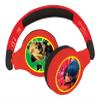 LEXiBOOK, Miraculous Ladybug Cat Noir, 2-in-1 Bluetooth Headphones for Kids - Stereo Wireless Wired, Kids Safe, Foldable, Adjustable, HPBT010MI view 3