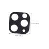 Hemobllo 3pcs Aluminum Alloy Camera Lens Protector Rear Lens Cover Compatible Scratch and Damage view 2