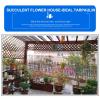 Transparent Waterproof Tarpaulin,Heavy-duty Clear Greenhouse Tarp Cover,Pvc Material, Protective Tarpaulin With Grommets,Anti-aging/ Dustproof,Outdoor,Rain Curtain,Transparent-12.5m/39.498.4in view 2