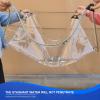 Transparent Waterproof Tarpaulin,Heavy-duty Clear Greenhouse Tarp Cover,Pvc Material, Protective Tarpaulin With Grommets,Anti-aging/ Dustproof,Outdoor,Rain Curtain,Transparent-12.5m/39.498.4in view 3