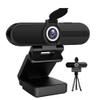HDZIYU 4K Webcam with Microphone and Tripod, USB Web Camera for PC and Laptop, 8MP Widescreen for Video Calling, Recording, Streaming and Conference view 1