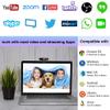 HDZIYU 4K Webcam with Microphone and Tripod, USB Web Camera for PC and Laptop, 8MP Widescreen for Video Calling, Recording, Streaming and Conference view 4