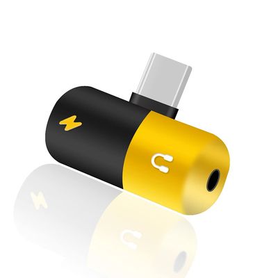 AceSoft Smart Technology Headphone Jack Adapter Splitter 2in1 Type-c 3.5mm Audio&Charger Adapter Cable