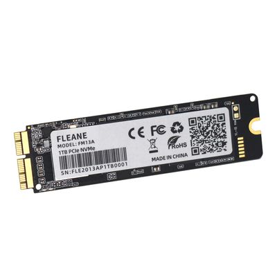 FLEANE FM13A 1TB PCIE 3.0x4 NVME SSD with DIY Tools for MacBook Air A1465 A1466 (2013-2017), MacBook Pro Retina A1398 A1502 (Late 2013-Mid 2015), iMac A1419 A1418 (2013-2017)