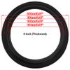 2 Pcs 8 Inch Speaker Foam Edge 8" Bass Subwoofer Woofer Surround Circle Repair Replacement Parts (8 Inch B Thickened) view 2