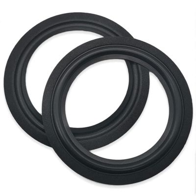 2 Pcs 6.5 Inch Speaker Foam Edge 6.5" Bass Subwoofer Woofer Surround Circle Repair Replacement Parts (6.5 Inch Thickened)