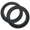 2 Pcs 6.5 Inch Speaker Foam Edge 6.5" Bass Subwoofer Woofer Surround Circle Repair Replacement Parts (6.5 Inch Thickened) view 1