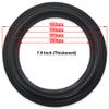 2 Pcs 7.5 Inch Speaker Foam Edge 7.5" Bass Subwoofer Woofer Surround Circle Repair Replacement Parts (7.5 Inch Thickened) view 2
