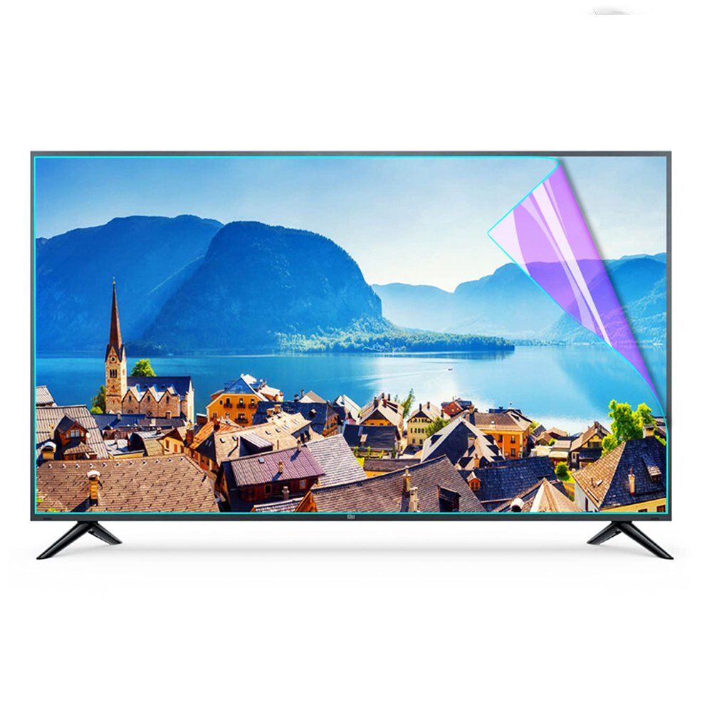 55 Inch TV Anti Blue Light Screen Protector, Shielding Radiation Filter Out Ultraviolet That Relieve Computer Eye Strain and Help You Sleep Better,47" 1044 * 590