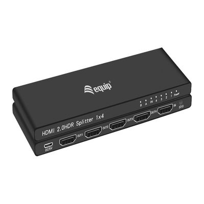 Splitter Equip Hdmi 1.4 Ultraslim 4 Puertos
