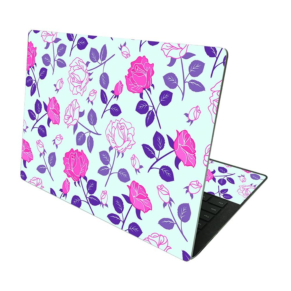 MightySkins Skin Compatible With Microsoft Surface Laptop 4 13.5 - Vintage Floral | Protective, Durable, and Unique Vinyl Decal wrap cover | Easy To Apply, Remove, and Change Styles | Made in the USA