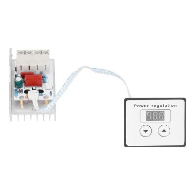 Voltage Regulator AC 220V 10000W Thyristor Electrical Power Regulator Module for Water Heater and Light