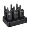 Retevis RT68 Walkie Talkies Rechargeable, Portable Two Way Radios 6 Pack with Six-Way Multi Gang Charger, Heavy Duty Walkie Talkie for Adults, Hands Free, Long Range, for School Restaurant Farm view 1