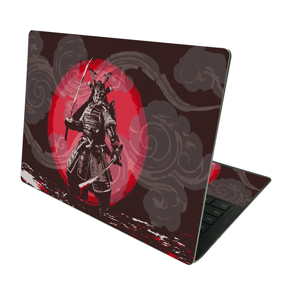 MightySkins Skin Compatible With Microsoft Surface Laptop 4 13.5 - Samurai Battle | Protective, Durable, and Unique Vinyl Decal wrap cover | Easy To Apply, Remove, and Change Styles | Made in the USA